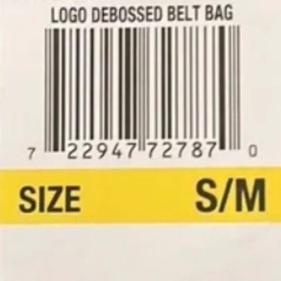 Brand New Michael Kors Logo Debossed Belt Bag in Fawn - Picture 3 of 5